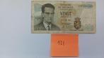 20 Frank België 1964, Ophalen of Verzenden, Los biljet