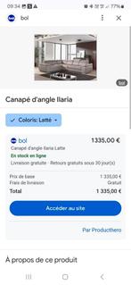 Fauteuil + table, Huis en Inrichting, Slaapkamer | Slaapbanken, Ophalen of Verzenden, Zo goed als nieuw