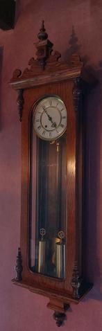 Prachtige antieke wandklok (vienna regulator), Antiek en Kunst, Antiek | Klokken, Ophalen