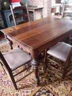 Tafel en 4 stoelen ophalen in Vorselaar, Antiek en Kunst, Ophalen