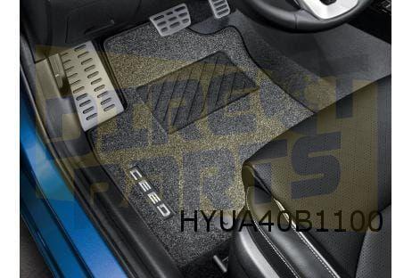 Kia Ceed Mattenset (4x) naaldvilt tekst "Ceed" Origineel! A2, Autos : Pièces & Accessoires, Habitacle & Garnissage, Kia, Neuf