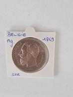 Belgie 5 fr 1869 AG MOOI !! Geres guy, Ophalen of Verzenden