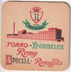 BIERKAART  TORRO     ROMY, Collections, Marques de bière, Autres marques, Sous-bock, Envoi, Neuf