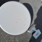 Satelietschotel 85 cm met dubbele LNB kop nieuw, TV, Hi-fi & Vidéo, Antennes paroboliques, Enlèvement, Antenne (parabolique), Neuf