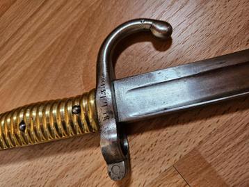 Chassepot van Duitse makelij met schede beschikbaar voor biedingen