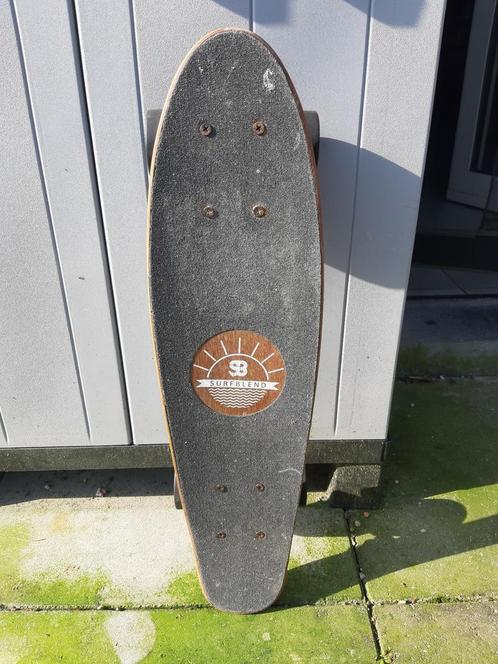 Skateboard (pennyboard model) surfblend, Sport en Fitness, Skateboarden, Zo goed als nieuw, Skateboard, Ophalen of Verzenden