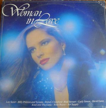 Dubbele verzamel LP: Woman in love (28 wereldhits) beschikbaar voor biedingen