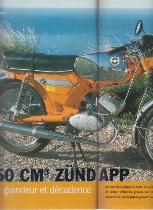 Cyclomoteur Zündapp KS 50 Super Sport collection, Livres, Motos, Utilisé, Envoi