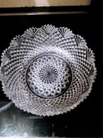 Superbe plat en cristal du Val Saint Lambert, Antiquités & Art, Antiquités | Verre & Cristal, Enlèvement ou Envoi