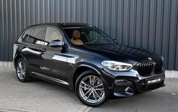 BMW X3 Xdrive 20DA M pakket, LED, Pano, Keyless, Cam, HUD beschikbaar voor biedingen