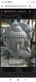 tête de Bouddha 1 m en pierre reconstituée, Maison & Meubles, Enlèvement ou Envoi, Neuf