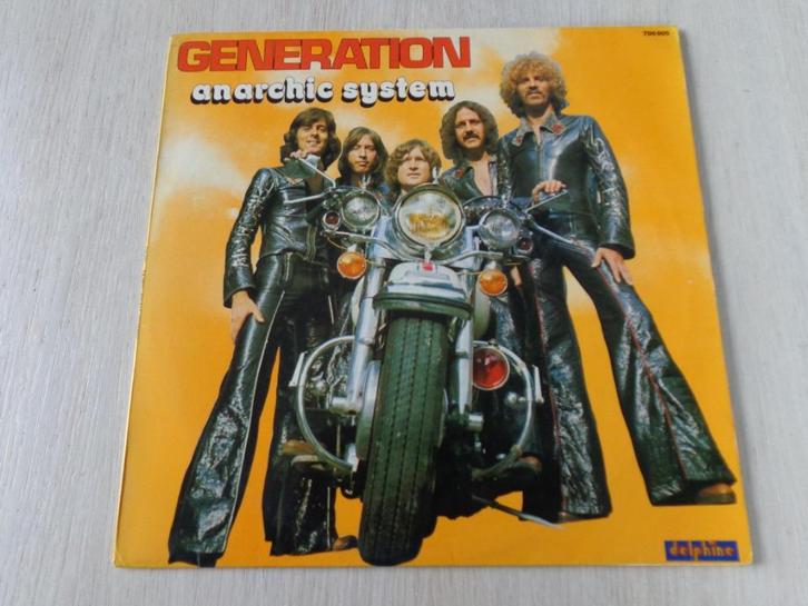Anarchic System – Generation, Cd's en Dvd's, Vinyl | Rock, Gebruikt, Overige genres, 12 inch, Ophalen of Verzenden