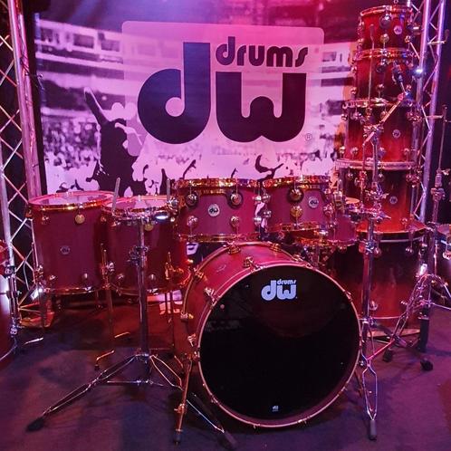 DW Collector's- Purple heart hybrid met met golden hardware., Muziek en Instrumenten, Drumstellen en Slagwerk, Nieuw, Ophalen of Verzenden