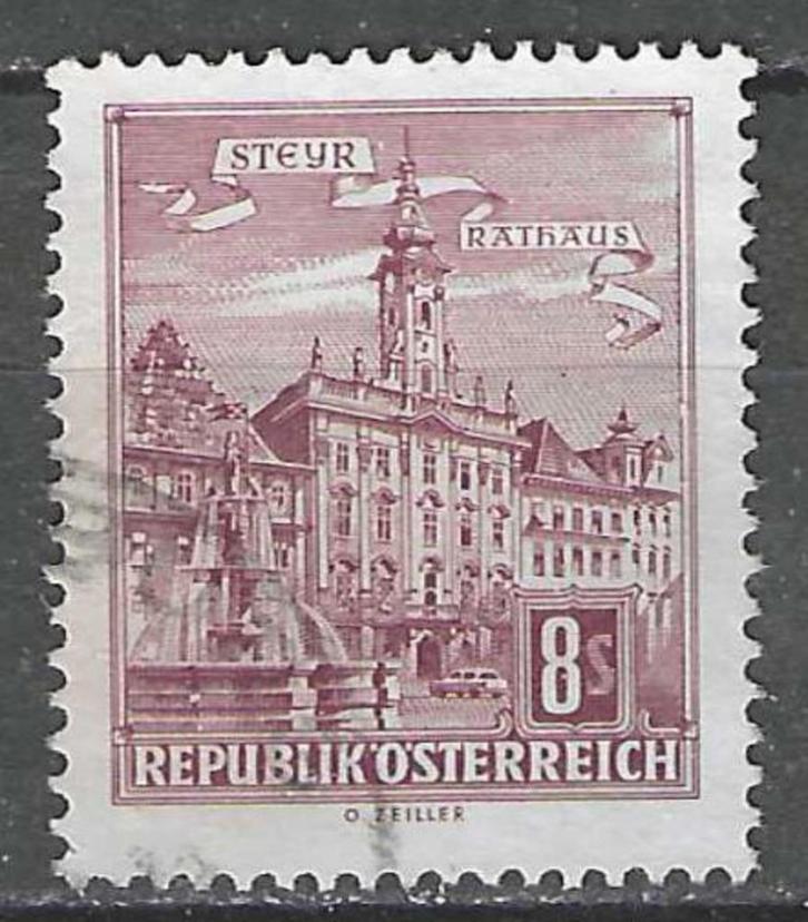 Oostenrijk 1962/1970 - Yvert 959BA - Monument of Gebouw (ST), Postzegels en Munten, Postzegels | Europa | Oostenrijk, Gestempeld
