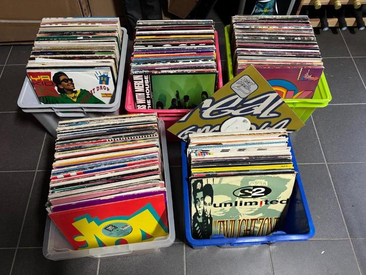 Lot vinylplaten, Cd's en Dvd's, Vinyl | Dance en House, Gebruikt, Ophalen