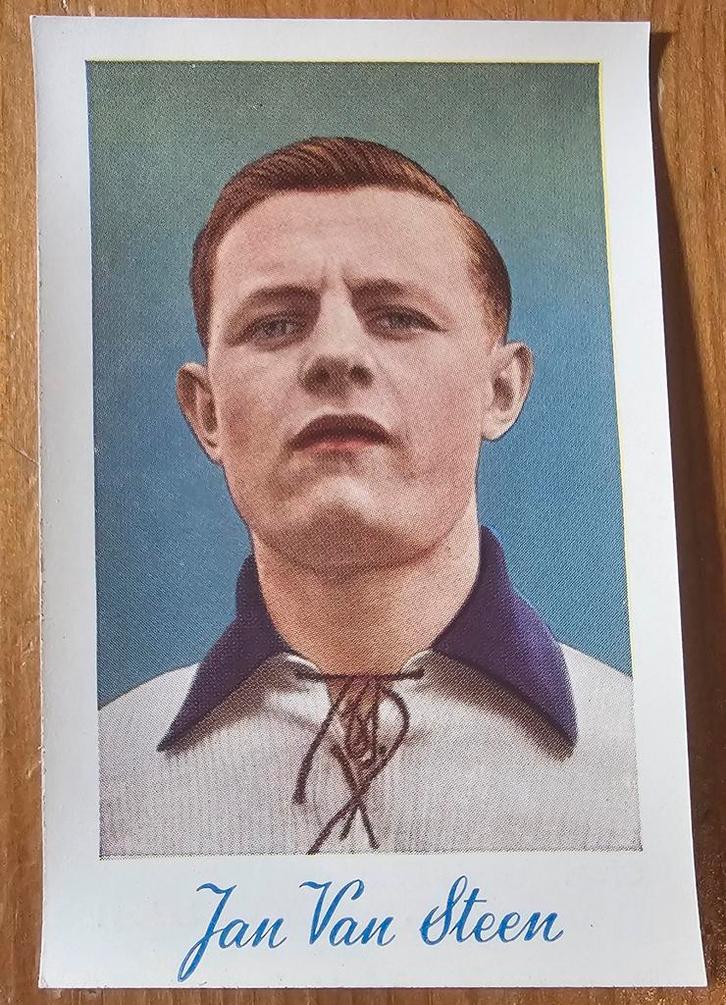 1950-51 (pre panini) De Beukelaar Van Steen RSC Anderlecht!, Hobby en Vrije tijd, Stickers en Plaatjes, Zo goed als nieuw, Plaatje