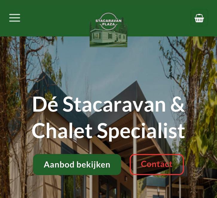 Stacaravan plaza Verkoop gebruikte Stacaravans Belgie & NL, Caravanes & Camping, Camping-cars, Entreprise, Douche, Enlèvement
