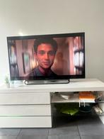 À vendre : TV Sony 40” + meuble TV blanc brillant – 200€, Ophalen of Verzenden, Zo goed als nieuw