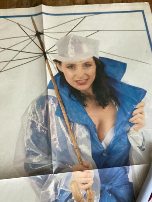 Kwik kranten Poster WENDY VAN WANTEN 💋📸, Verzamelen, Posters, Zo goed als nieuw, Ophalen of Verzenden