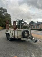Aanhangwagen dubbelas  3000KG, Auto diversen, Aanhangers en Bagagewagens, Ophalen of Verzenden, Zo goed als nieuw