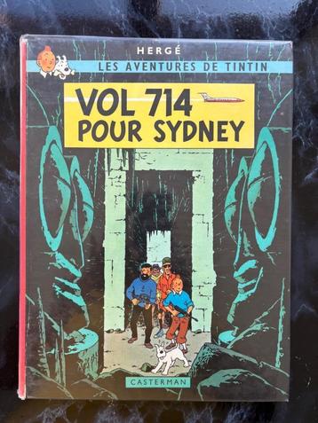 TINTIN - Vol 714 pour Sydney - 2eme édition - TBE beschikbaar voor biedingen