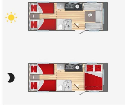 Sterckeman 542 van 2024- airco-mover-luifel-koopje, Caravans en Kamperen, Caravans, Particulier, tot en met 4, 1250 - 1500 kg