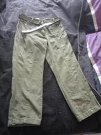 Bermudabroek van Bonita. Met ceintuur. Kaki, Kleding | Dames, Bonita, Ophalen of Verzenden, Gedragen, Groen