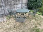 Tuinset ijzer, Tuin en Terras, Tuinsets en Loungesets, Ophalen, Gebruikt, Tuinset, Eettafel