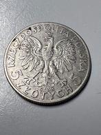 Polen 5 zl Polonia 1933, Ophalen of Verzenden, Polen