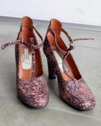 Dries Van Noten schoen maat 38 met hak, Ophalen of Verzenden, Zo goed als nieuw, Schoenen met hoge hakken, Roze