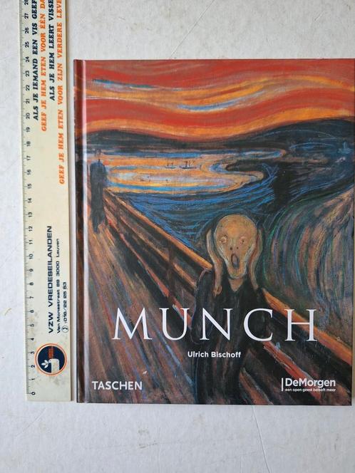 Kunstboek Edvard Münch door Ulrich Bischoff uit 2007, Boeken, Kunst en Cultuur | Beeldend, Gelezen, Ophalen of Verzenden