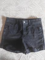 Nieuwe zwarte jeans short met verhoogde taille m 164, Kinderen en Baby's, Kinderkleding | Maat 164, Ophalen of Verzenden, Zo goed als nieuw