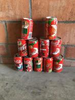 Coca-Cola kerstman blikjes 11st, Verzamelen, Verzenden, Gebruikt, Verpakking