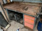 Werkbank met lade, Doe-het-zelf en Bouw, Ophalen, Gebruikt, 120 tot 170 cm