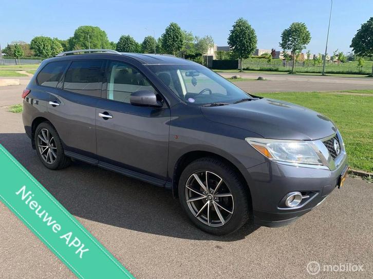 Nissan Pathfinder 3.5 V6 4WD LPG / G3 7 ZITPLAATSEN, Auto's, Nissan, Particulier, Te koop, Pathfinder, 4x4, Airconditioning, Cruise Control
