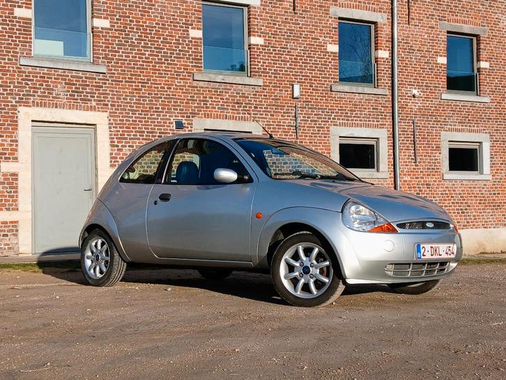 Ford Ka 91.000 km -LPG-Airco-Leder-GVV, Autos, Ford, Particulier, Ka, Airbags, Air conditionné, Alarme, Bluetooth, Verrouillage central