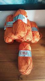 Oranje wol, verschillende bollen €1 per stuk, Hobby en Vrije tijd, Breien en Haken, Ophalen of Verzenden, Nieuw