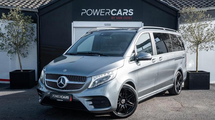 Mercedes V 300d | Lang | AMG | Dubbele Cabine, Auto's, Mercedes-Benz, Bedrijf, Te koop, V-Klasse, 360° camera, Achteruitrijcamera