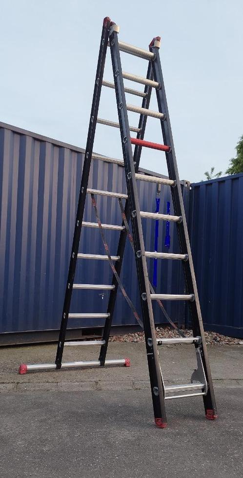 Alu Ladders Prof.1-2-3 delige, Altrex, Solide, ..met Revisie, Doe-het-zelf en Bouw, Ladders en Trappen, Ladder, Opvouwbaar of Inschuifbaar