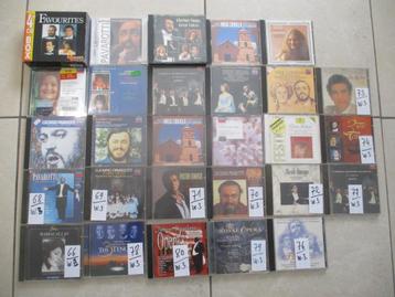 36 Originele CD's -Klassiek gezongen beschikbaar voor biedingen