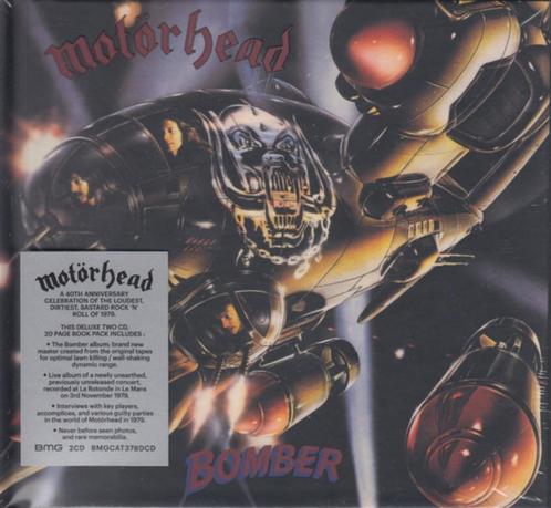 CD NEW: MOTÖRHEAD - Bomber (40th anniversary edition), CD & DVD, CD | Hardrock & Metal, Neuf, dans son emballage, Enlèvement ou Envoi
