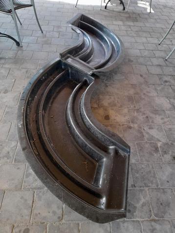 Polyester waterval, Enlèvement, Comme neuf