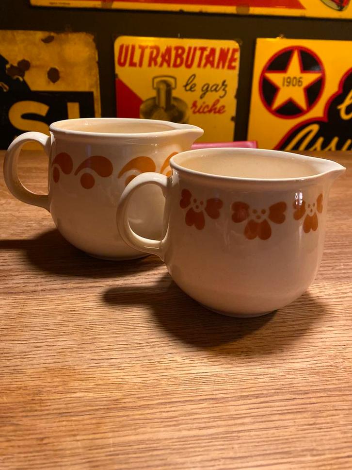 Kannetjes ‘70 VEB Torgau DDR, Huis en Inrichting, Keuken | Servies, Zo goed als nieuw, Ophalen of Verzenden
