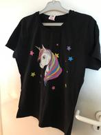 T-shirt fille taille 164 Neuf New avec licorne, Neuf, Autres types, Enlèvement, Autre