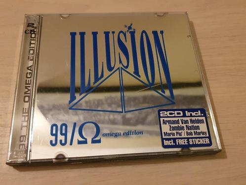 Double cd audio Illusion 99 The Omega Edition, Cd's en Dvd's, Cd's | Dance en House, Zo goed als nieuw, Techno of Trance, Ophalen of Verzenden