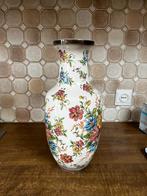 vaas bloemenmotief, Maison & Meubles, Accessoires pour la Maison | Vases, Enlèvement, Utilisé, Moins de 50 cm, Autres couleurs