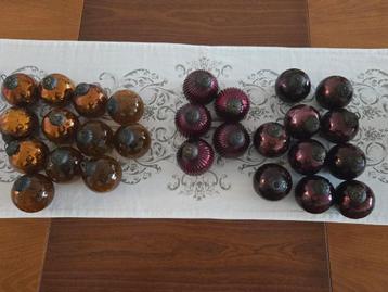 Boules de Noël vintage de très haute qualité fabriquées en A, Divers, Enlèvement ou Envoi, Comme neuf
