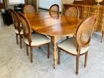 eettafel en 6 stoelen, Ophalen