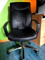 Chaise de bureau noire, Gebruikt, Bureaustoel, Ophalen