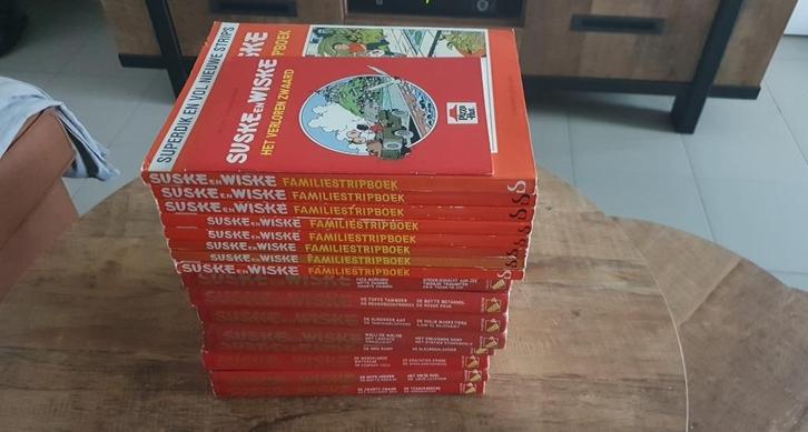 suske en wiske 17 boeken 8 lekturama 8 familiestripboeken, Boeken, Stripverhalen, Gelezen, Meerdere stripboeken, Ophalen of Verzenden